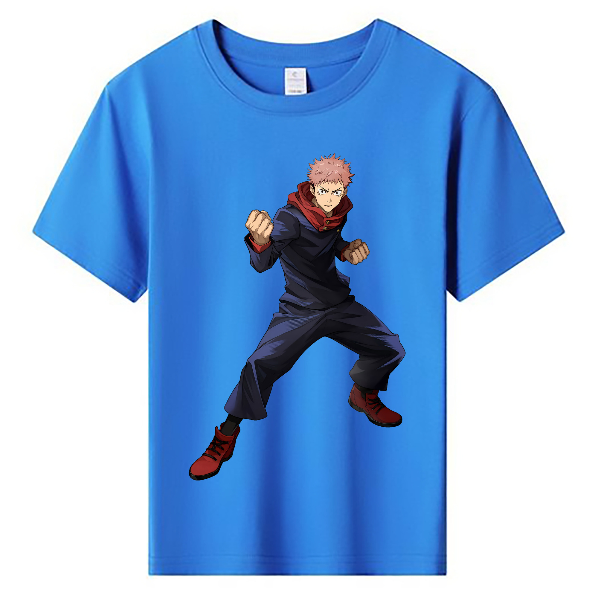 （画像用） 呪術廻戦 Jujutsu Kaisen 綿100％キッズTシャツ（フロントプリント）